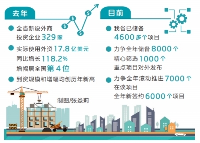 新时代 新征程 新伟业&middot;全力拼经济 奋战开门红丨今年外资工作怎么干 大抓招商 大上项目