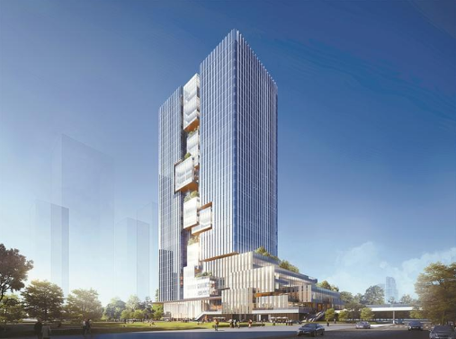 宝安"湾区核心"新地标!湾区产业投资大厦项目昨破土动工-深圳楼盘网